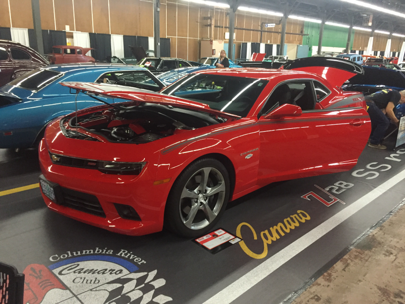 Illustration for article titled Columbia River Camaro Club - 60th Annual Portland Roadster Show Display